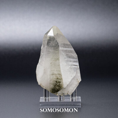 ガネーシュ（ガネッシュ）ヒマール産 セルフヒールド 緑泥土 ヒマラヤ クォーツ 水晶ポイント 215g_10