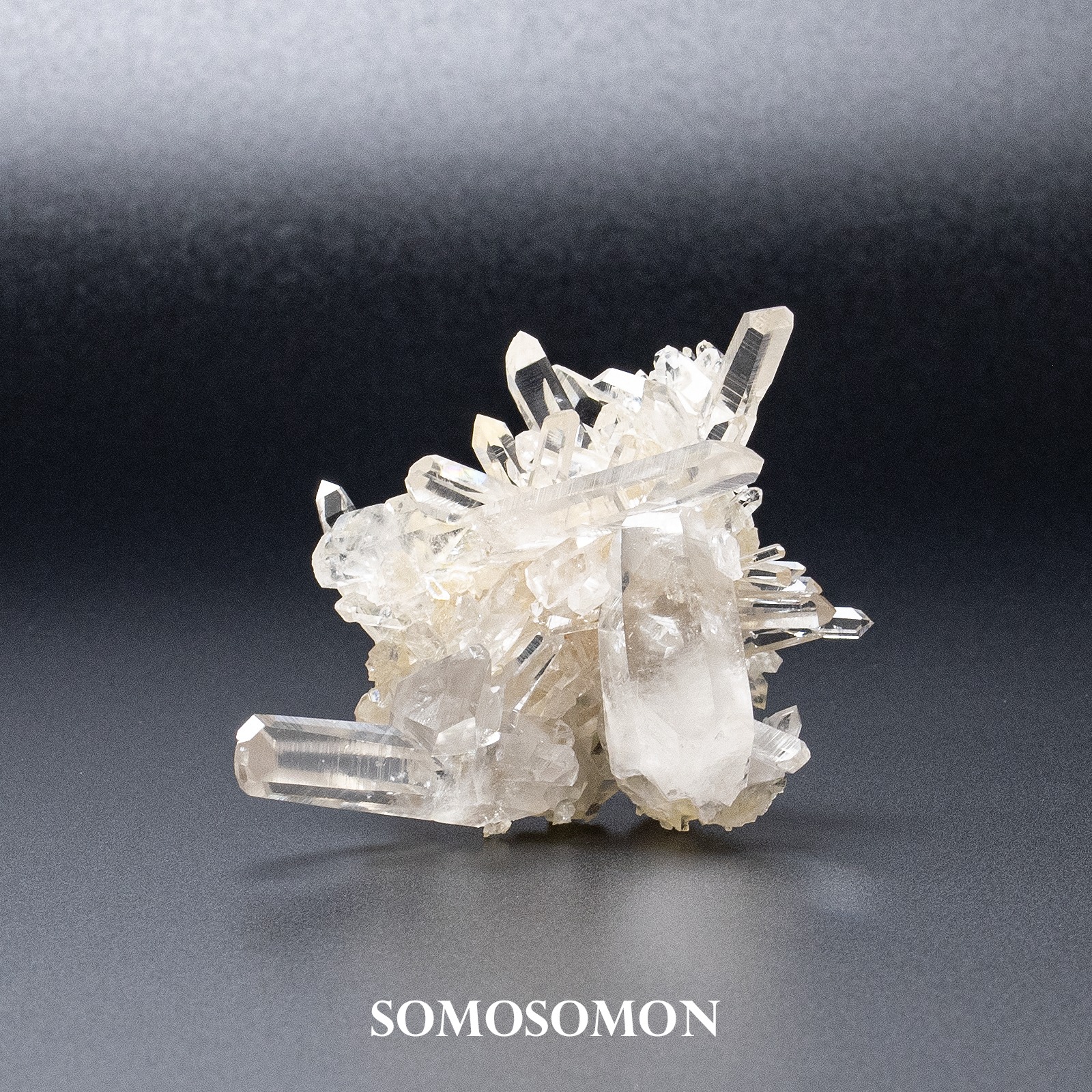 アーカンソー州産 水晶 クラスター 138g_11