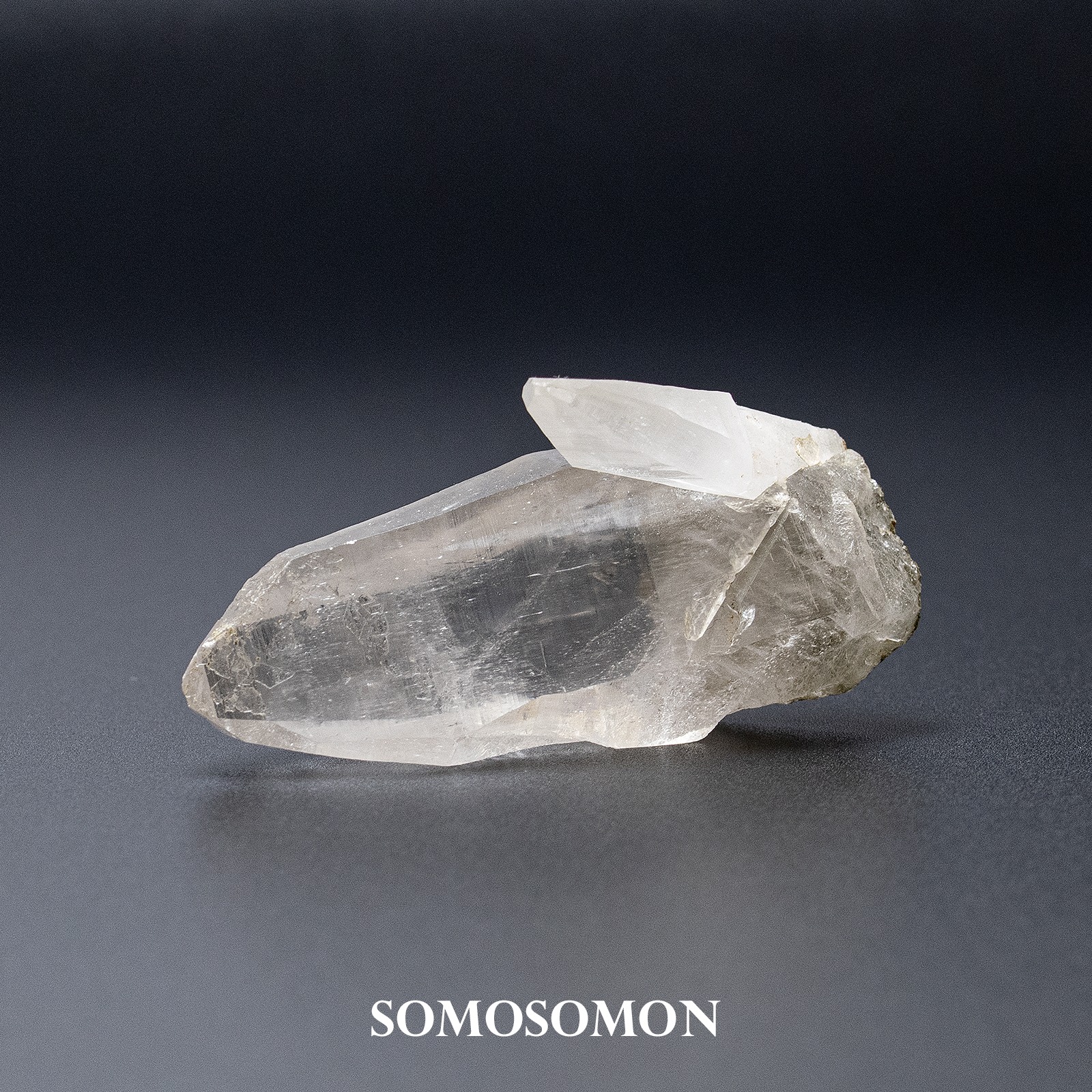 ネパール アンナプルナ(ムクティナート)産 ヒマラヤ水晶・雷水晶・セルフヒールド ポイント_83g_11