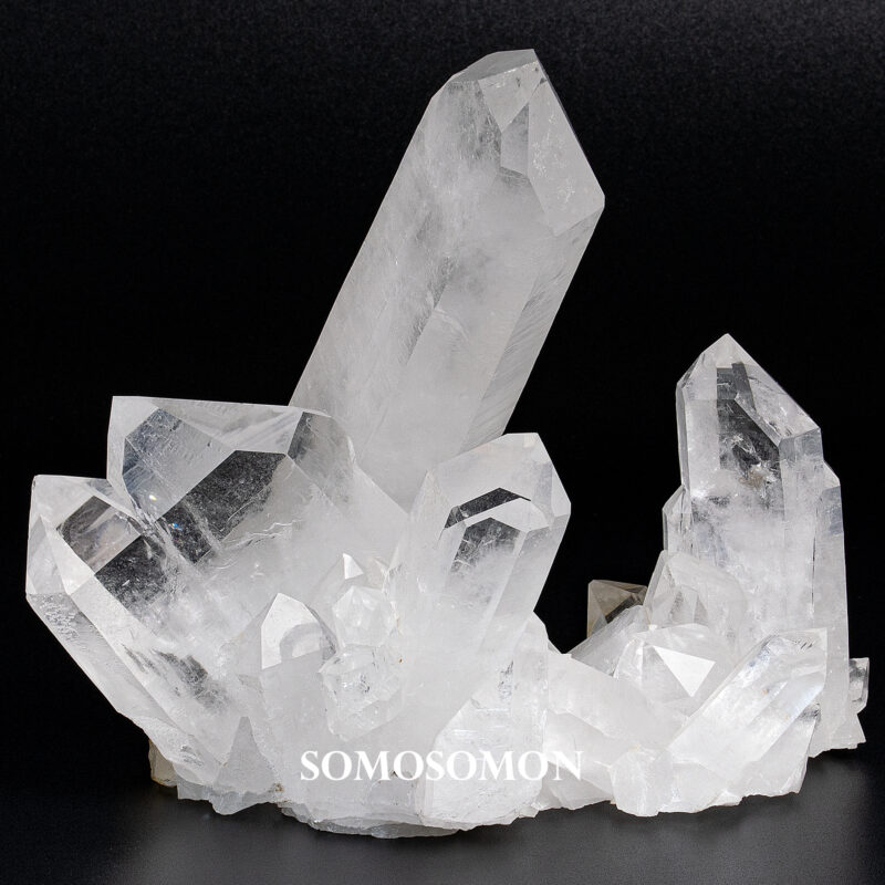 クォーツ 水晶クラスター ヒマラヤ ガネーシュ（ガネッシュヒマール）産 284g_1