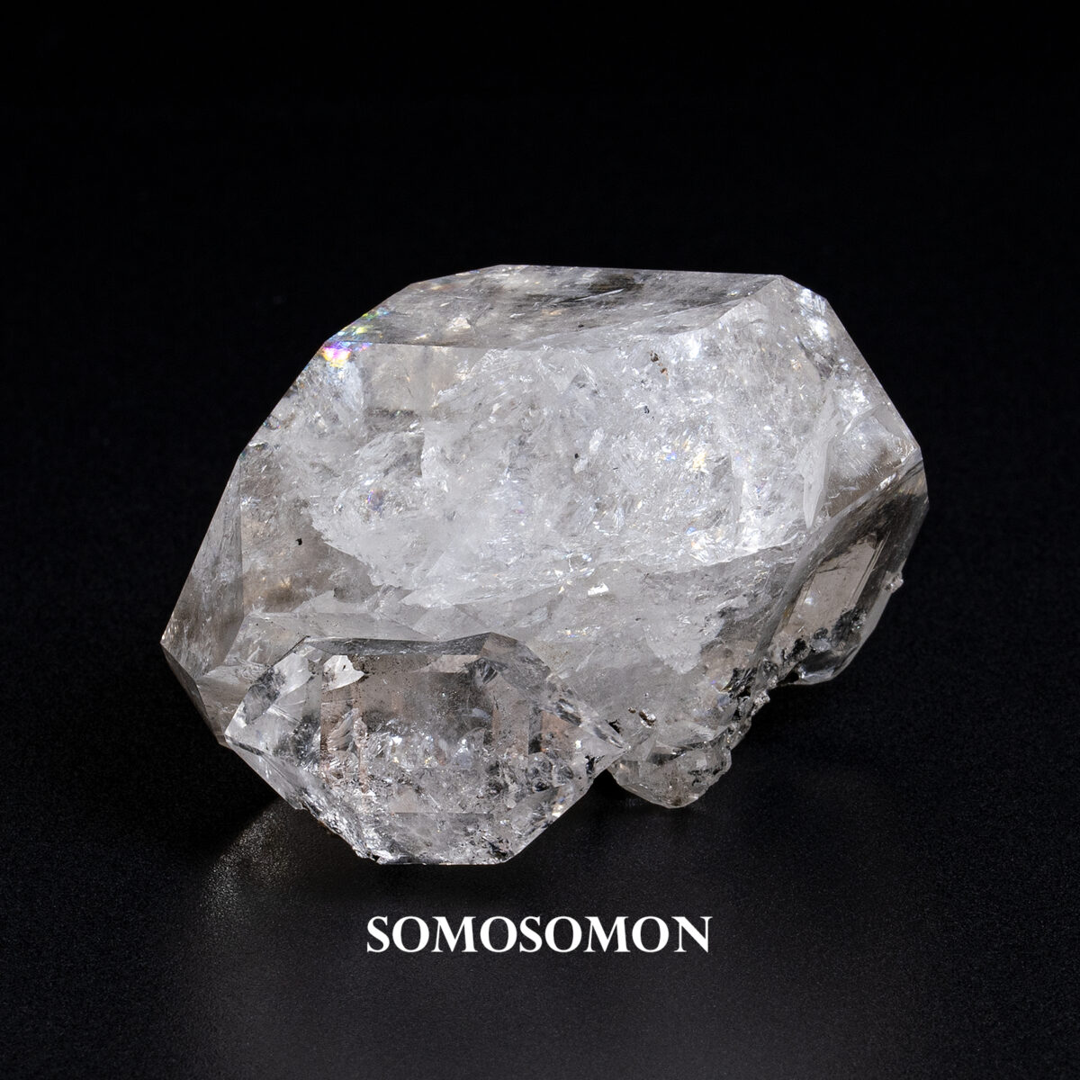 ハーキマーダイヤモンド クラスター クォーツ 水晶 クリスタル160g_4