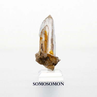 ヒマラヤ ガネーシュ（ガネッシュヒマール）産 リモナイトインクォーツ 水晶 52g