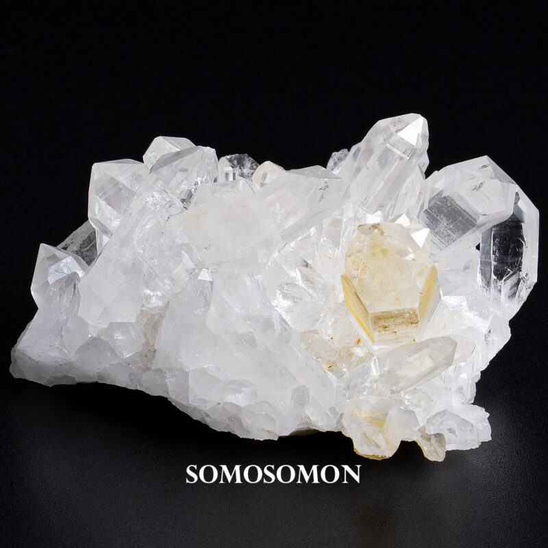 マニハール産　ゴールデンヒーラークラスター ヒマラヤ、ゴールデンヒーラークラスターGolden healer cluster