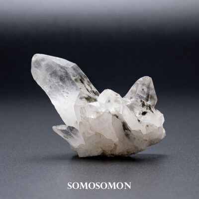 マニハール産 ヘマタイトin ヒマラヤ クォーツ（水晶）クラスター 122g_11