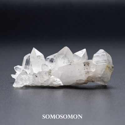 マニハール産 ヘマタイトin ヒマラヤ クォーツ（水晶）クラスター 100g_12