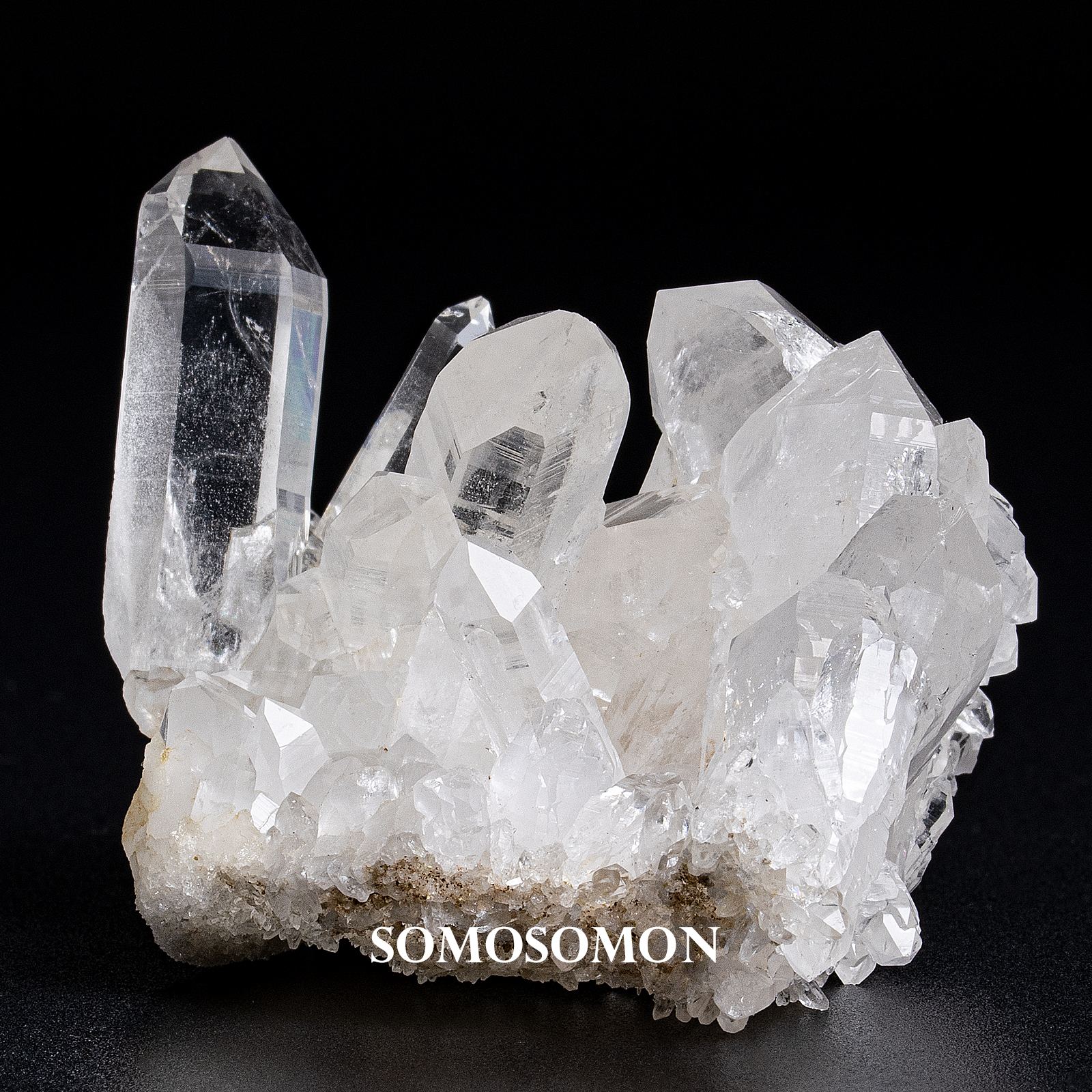 マニハール産 ホワイトファントム ヒマラヤ クォーツ（水晶）クラスター 158g_2