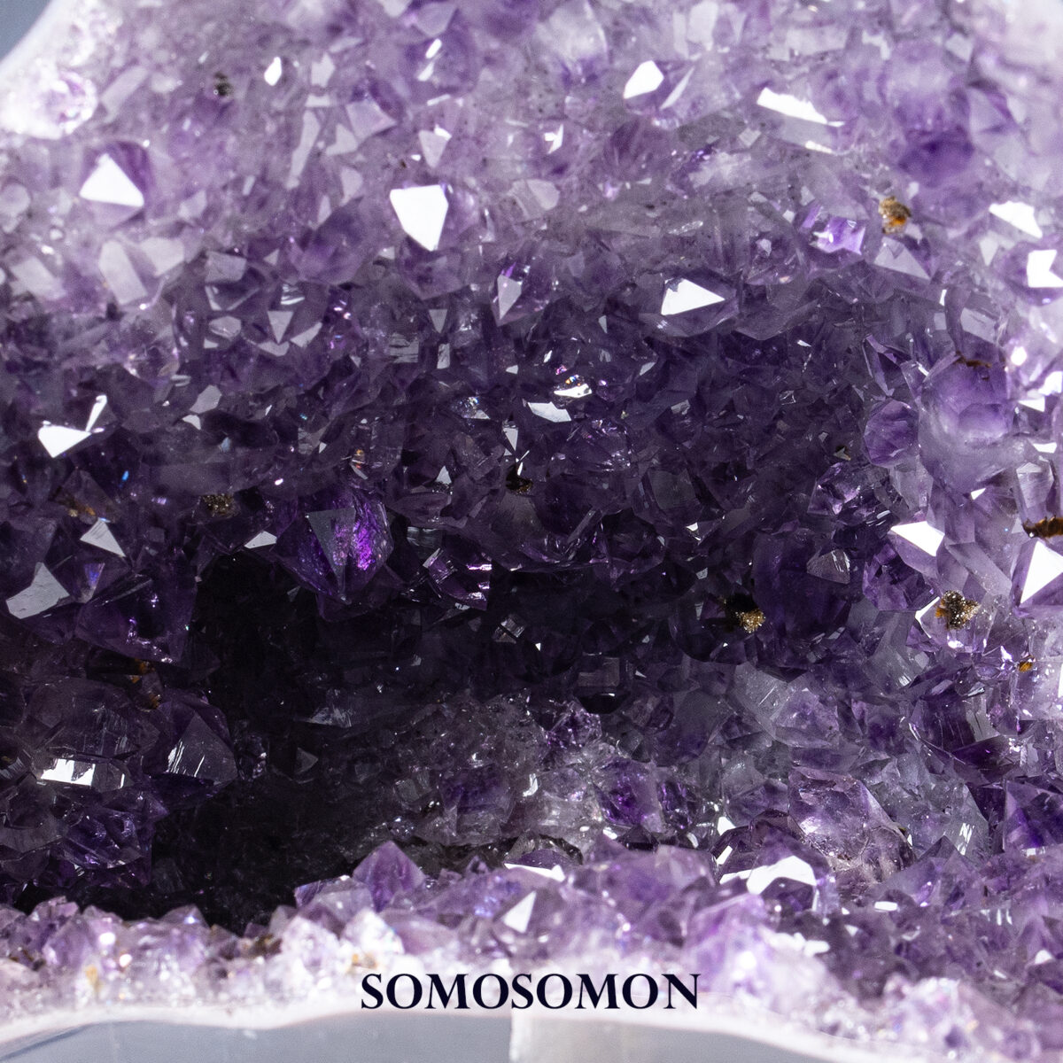 レア ペア アメシストカペーラ 紫水晶 ブラジル産 左5.1kg 右5.3kg_7
