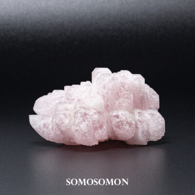 天然ローズクォーツ エレスチャル クラスター コロンビア産 325g_12