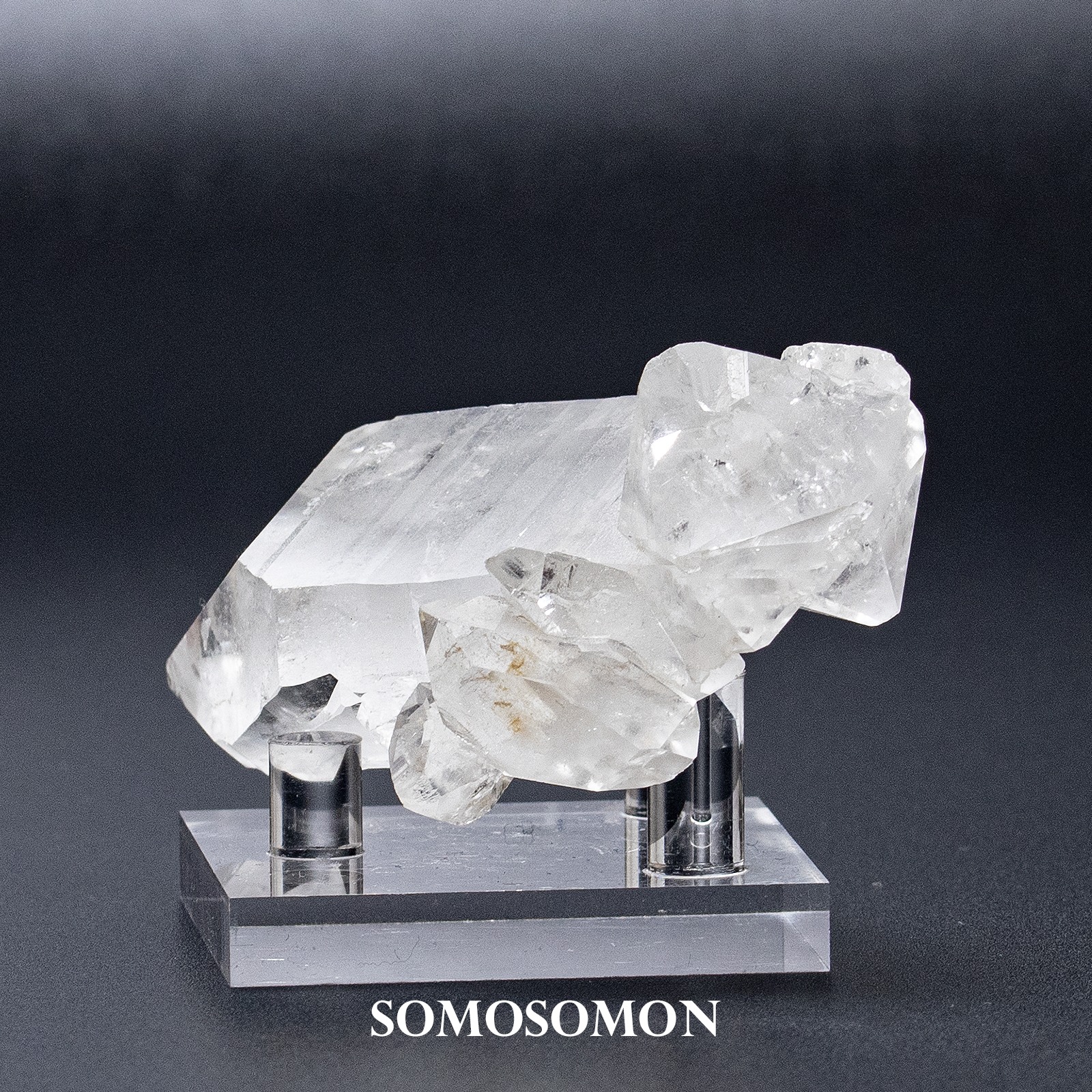 ベータクォーツ 高温石英 クラスター ブラジル産 117g_12