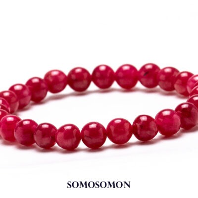 ［1点もの］インペリアルロードナイト ロシア産 7mm珠 内径約16.0cm ブレスレット_1