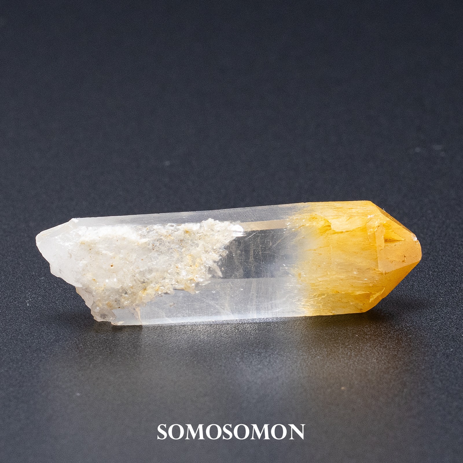 マンゴークォーツ ハロイサイトインクォーツ コロンビア ボヤカ産 10g オールド初期ロット_11