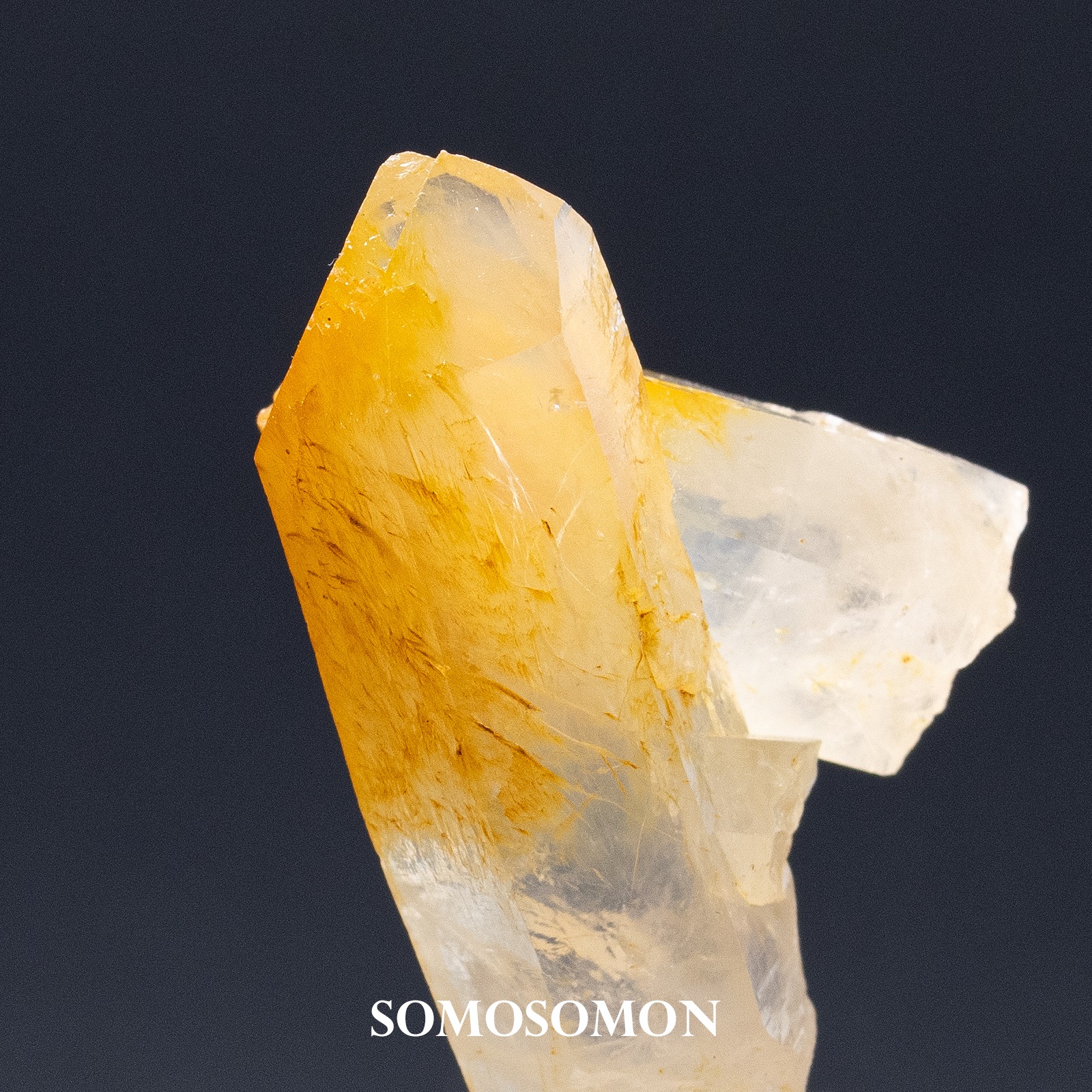 マンゴークォーツ ハロイサイトインクォーツ コロンビア ボヤカ産 17g オールド初期ロット_12