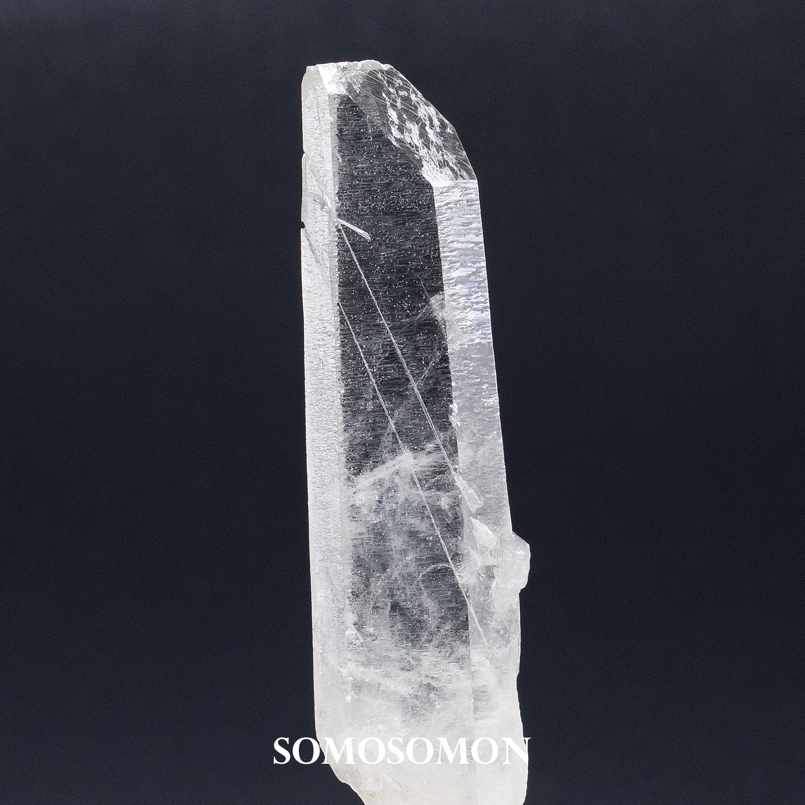 インターフェレンス 成長干渉 水晶ポイント ロシア ダルネゴルスク産 27g_13